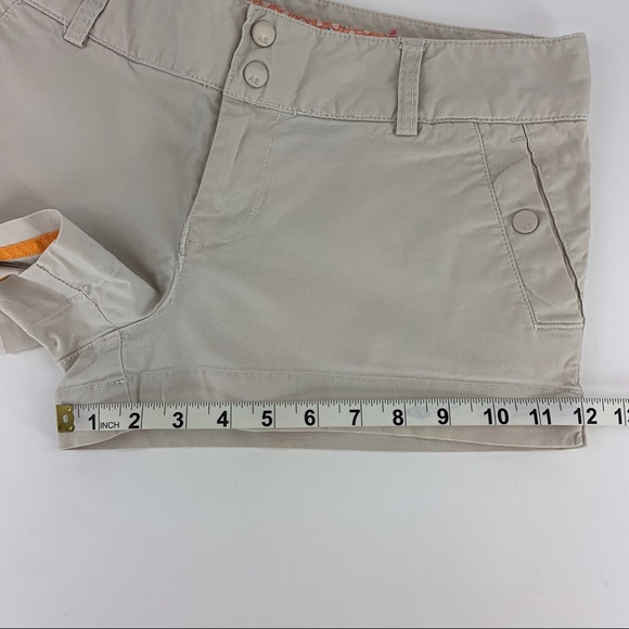 American Eagle Outfitters Beige Stretch Chino Shorts, 8 - Picture 15 of 16